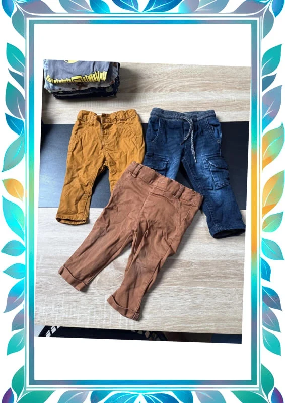 Lot pantalons 9 mois